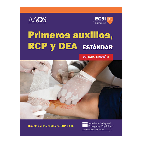 Primeros auxilios, RCP y DAE estándar