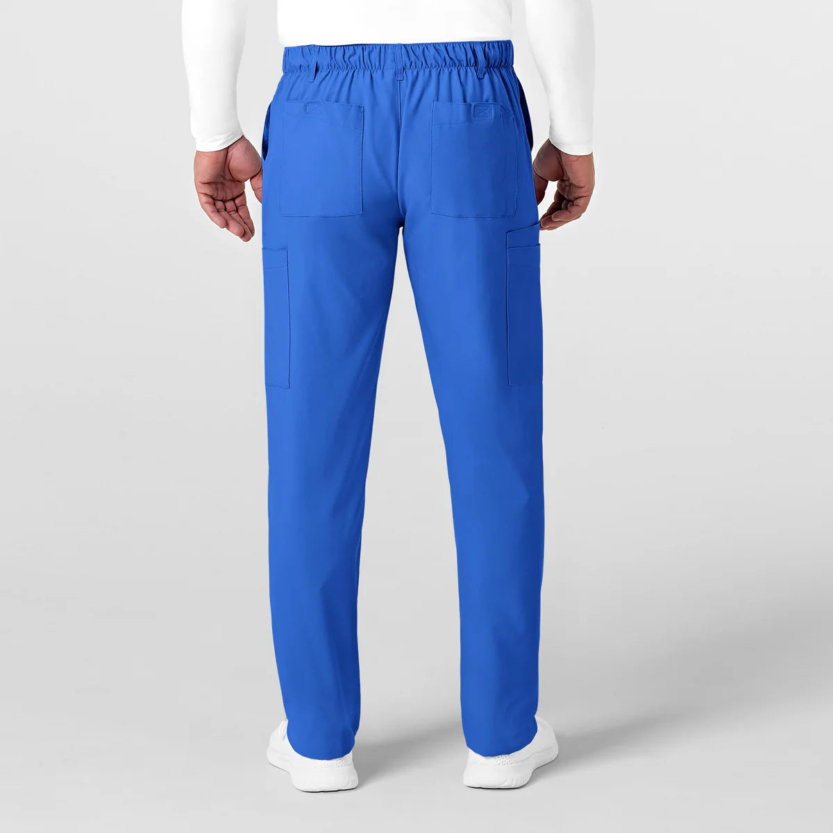 Scrub Set W123-Caballero Color Royal, Talla L