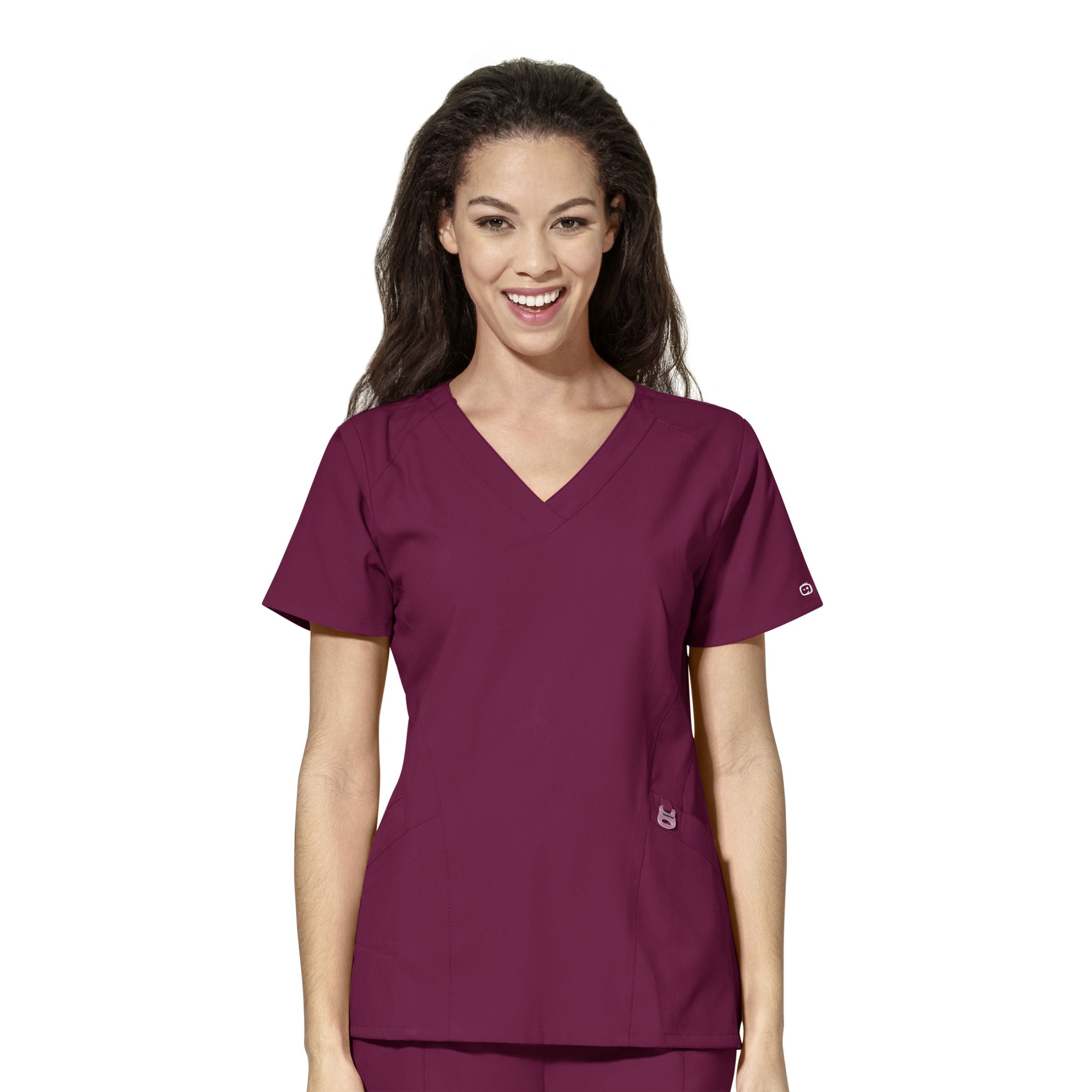 Scrub Set W123-Women Wine Talla MEDIUM