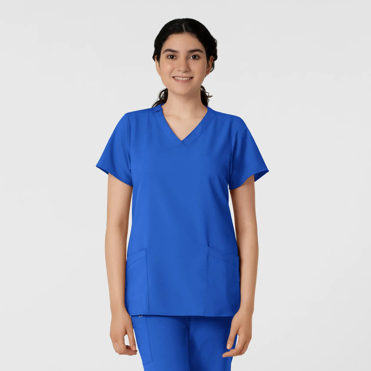 Scrub Set W123 Dama Color Royal, Talla Medium