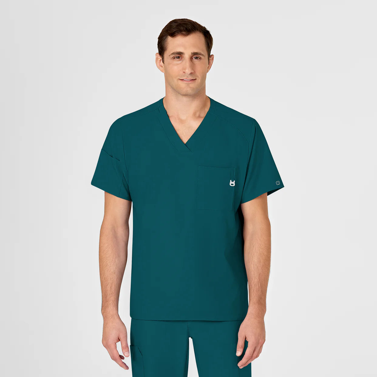 Scrub Set W123-Caballero Color Caribbean Blue, Talla L