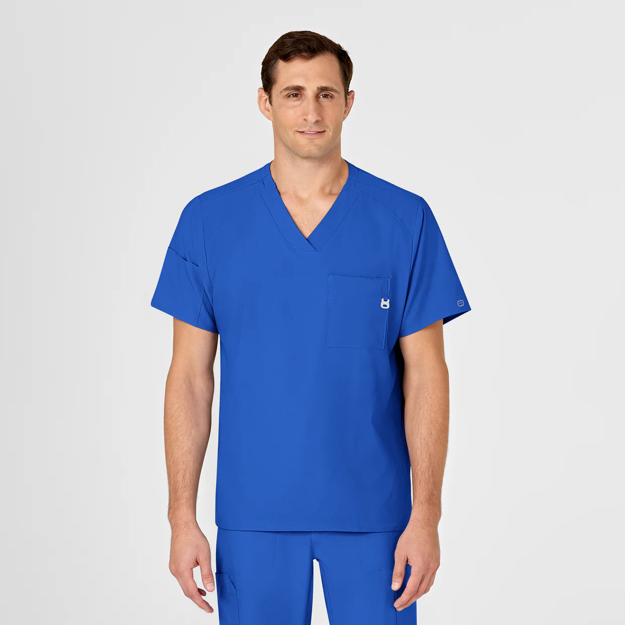 Scrub Set W123-Caballero Color Royal, Talla L