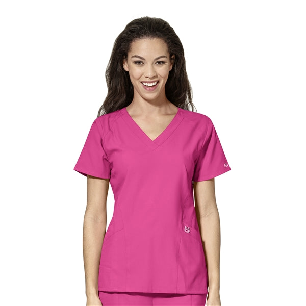 Scrub Set-W123 Women Hot Pink Talla M