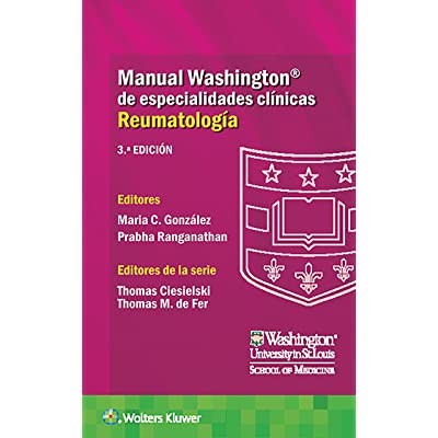 Manual Washington de especialidades clínicas. Reumatología