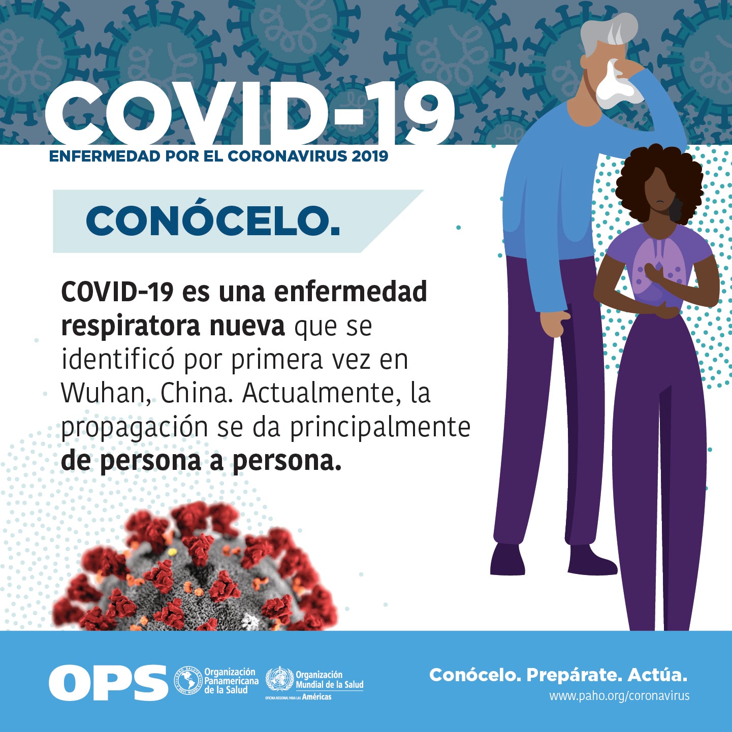 Virus respiratorios emergentes, incluido el COVID-19: métodos de detección, prevención, respuesta y control