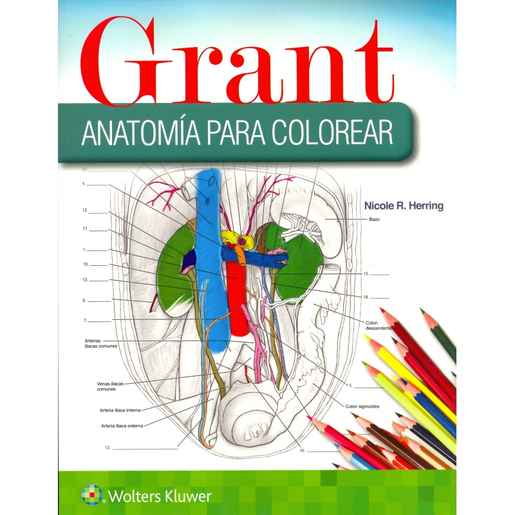 Grant. Anatomía para colorear
