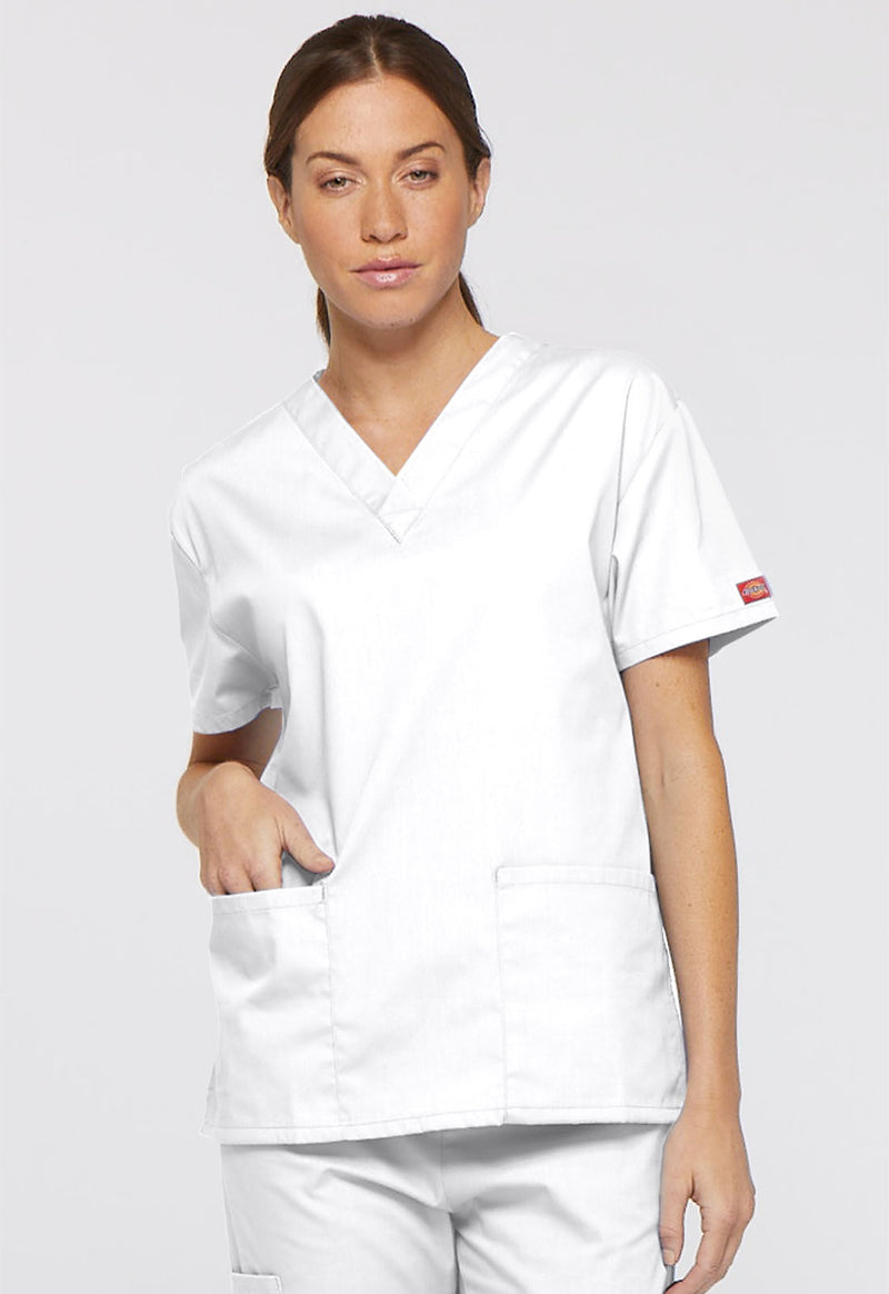 Scrub Set Dickies EDS Signature color blanco