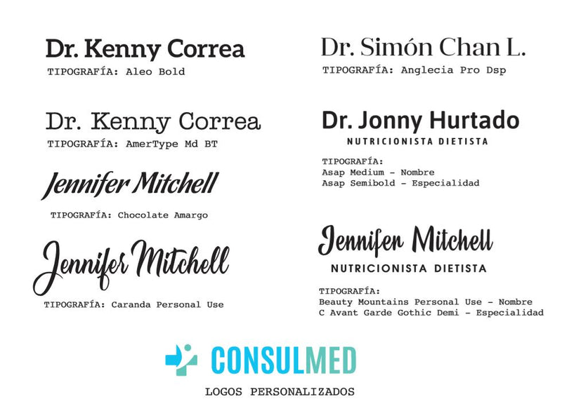 Bordado de Nombre, Especialidad y Logos Personalizados
