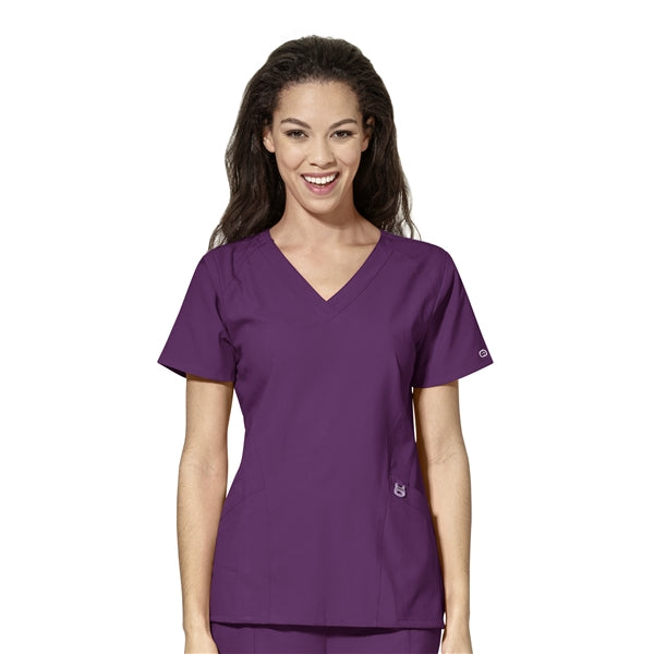 Scrub Set W123-Women Púrpura