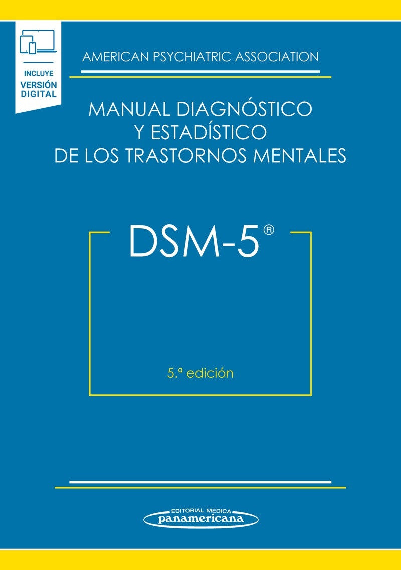 DSM-5 Manual Diagnóstico y Estadístico de los Trastornos Mentales