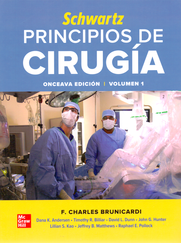 Schwartz. Principios de Cirugía. Edición 11 - (2 tomos)