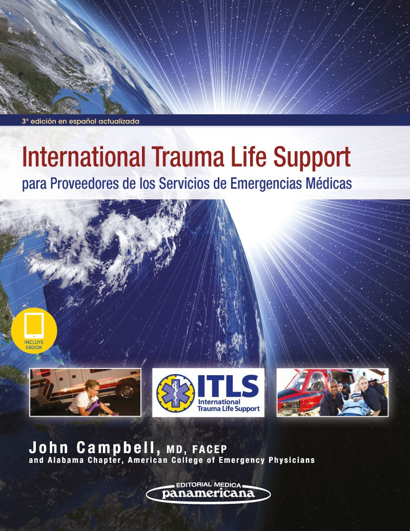 Libro International Trauma Life Support para Proveedores de los Servicios de Emergencias Médicas